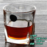 Carved heat resistant Crystal Whiskey Glass