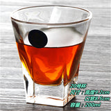 Carved heat resistant Crystal Whiskey Glass