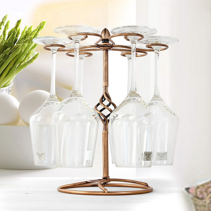 Iron Art Cubic Stack, Kitchen Bar Wine Cabinet