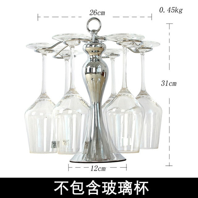 Iron Art Cubic Stack, Kitchen Bar Wine Cabinet