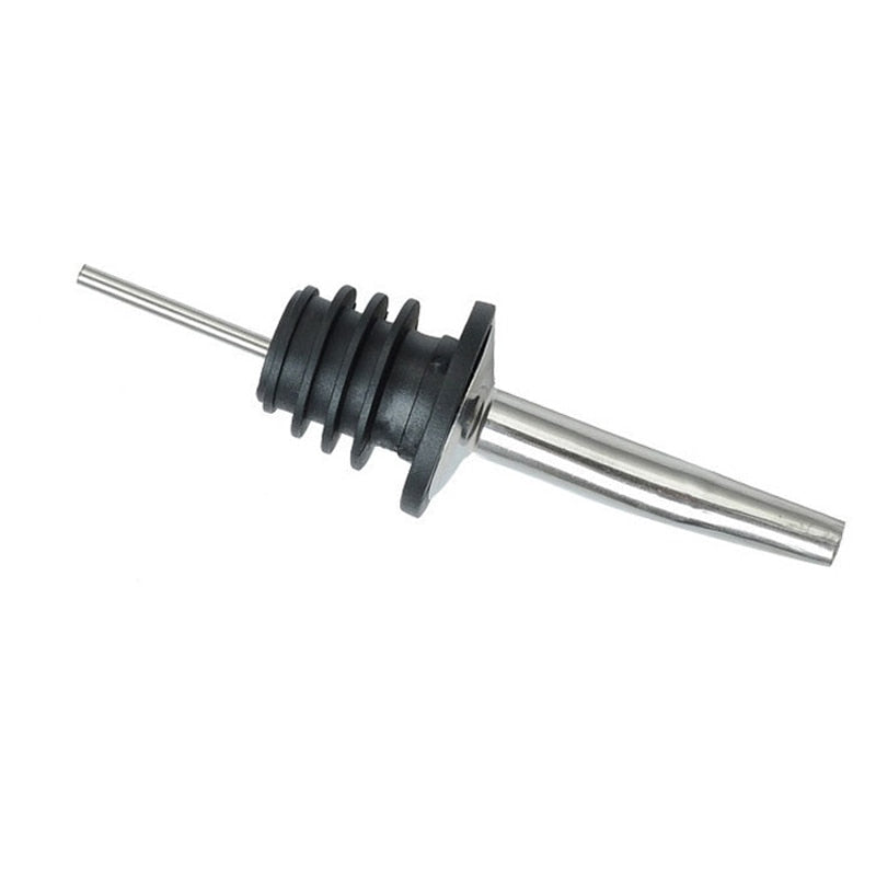 4Pcs Stainless Steel Liquor Pourer Cap Spout Stopper