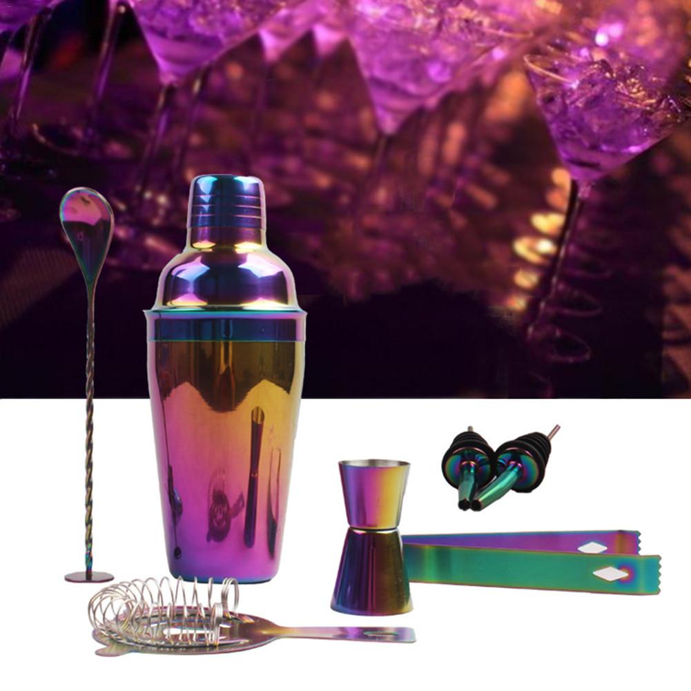 8pcs Professional Cocktail Shaker and Bar Tool Set