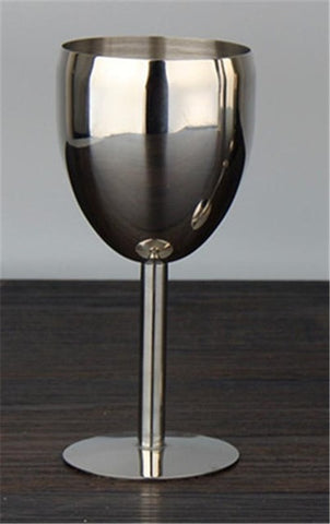 Stainless Steel Champagne Flutes