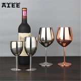 Stainless Steel Champagne Flutes