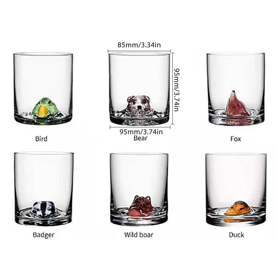 Creative Animal Cup Wine Glass