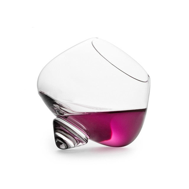 Wide Belly Whiskey Glass