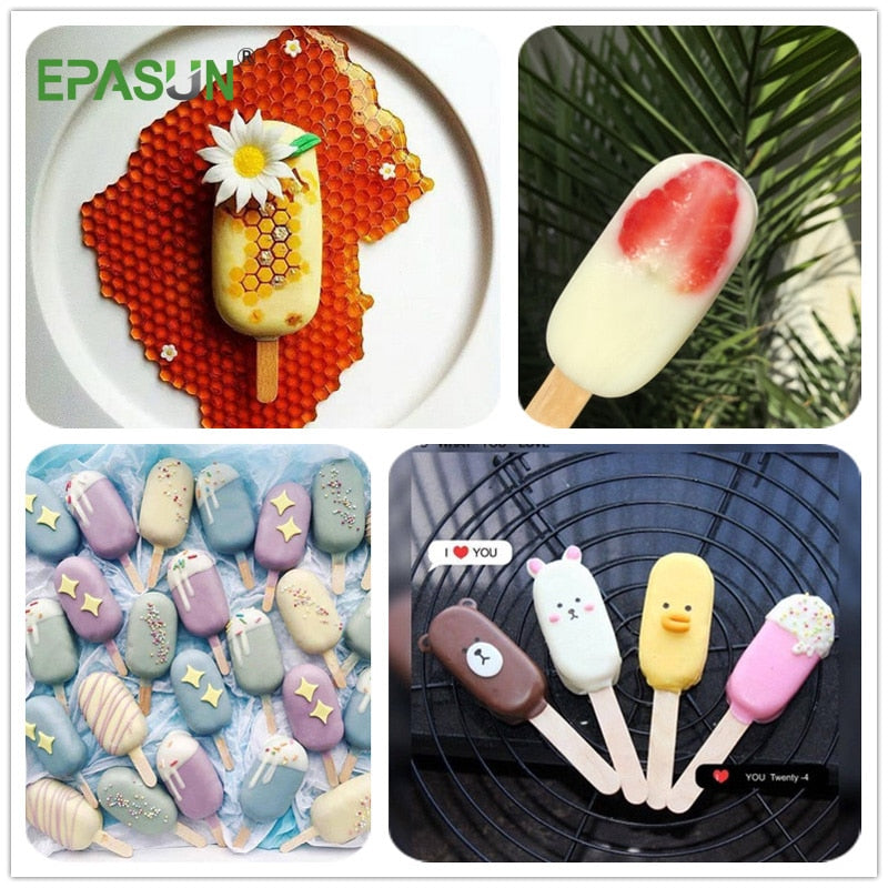 8 Grids Ice Cream Maker With Popsicle Candy Bar