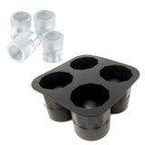 4 Cup Shape Ice Cube Shot Glass