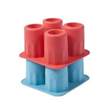 4 Cup Shape Ice Cube Shot Glass