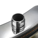 Stainless steel 8oz Moscow whisky flagon, BPA free