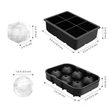Silicone Mold 6 Cell Big Sphere Ice Cube Maker