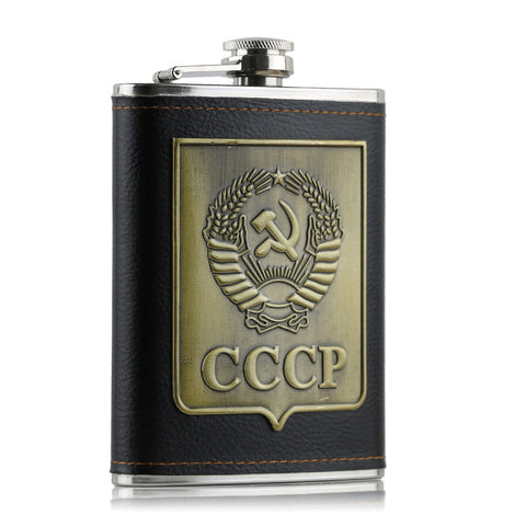 Lucuas 8oz Stainless Steel Hip Flask