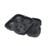 4 Cavity Diamond Shape 3D Ice Cube Mold