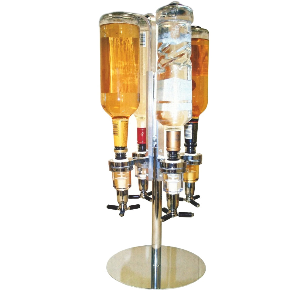 4-Station Liquor Dispenser Bar