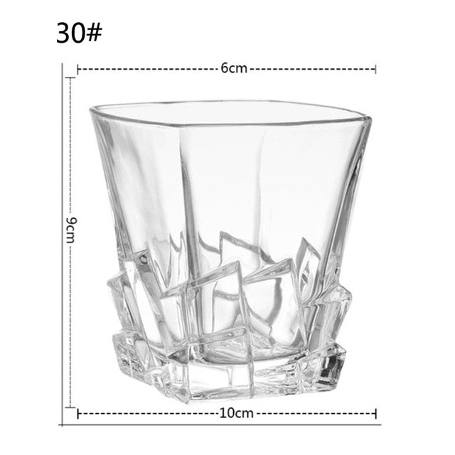 350ML Unique Elegant Scotch Glasses