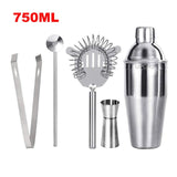 550ml/750ml Stainless Steel Cocktail Shaker